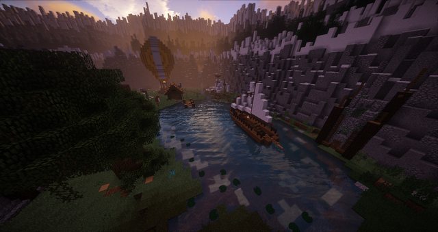 Download the map of Glarthford for passing for Minecraft 1.12.2