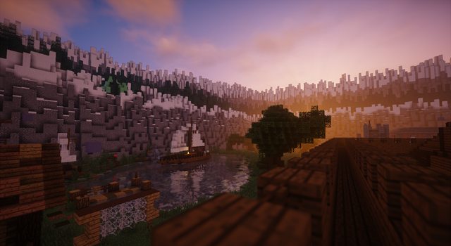 Download the map of Glarthford for passing for Minecraft 1.12.2
