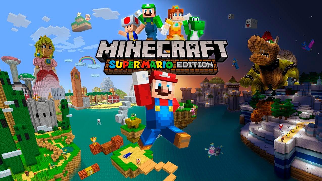 Map of Super Mario on the passage for Minecraft 1.12.2 / 1.11.2
