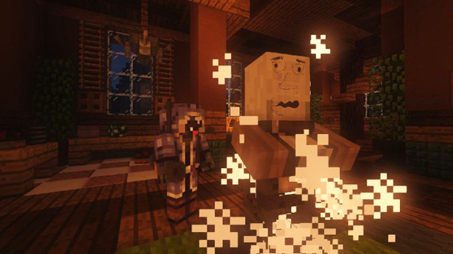 Map with ghosts for Minecraft 1.13.2