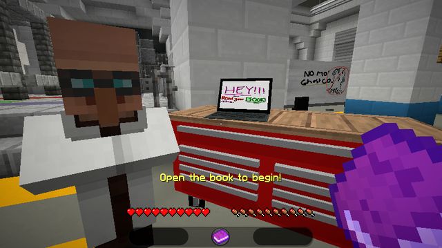 Map with ghosts for Minecraft 1.13.2