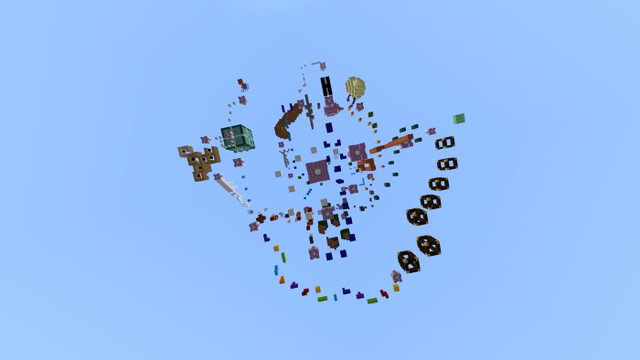 Download Parkour Freaky Map Passage for Minecraft 1.12.2
