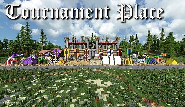 Download tournament PvP map for Minecraft 1.8.x, 1.7.10, 1.6.4