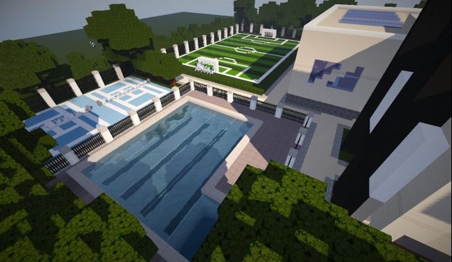 Download Modern School map for Minecraft 1.8