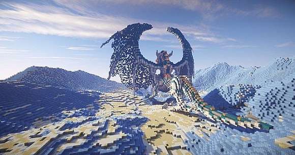 Map for Minecraft / Dragon Survival - Free download