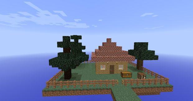 SkyBlock Map: Reboot for Minecraft 1.12.2, 1.11.2 | Floating island