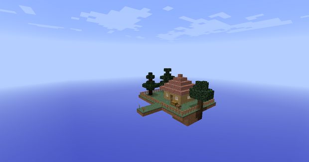 SkyBlock Map: Reboot for Minecraft 1.12.2, 1.11.2 | Floating island