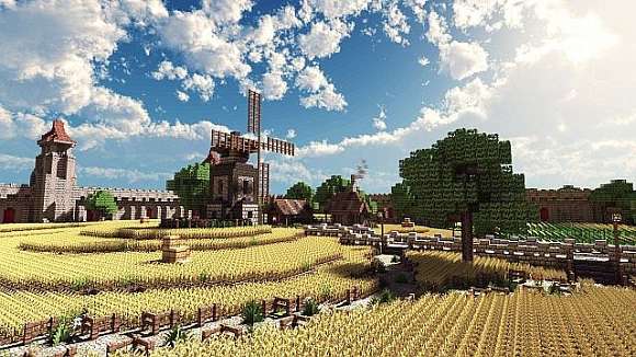 Map for Minecraft / Terados SkyLand / Free download