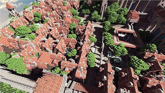 Map for Minecraft / Terados SkyLand / Free download
