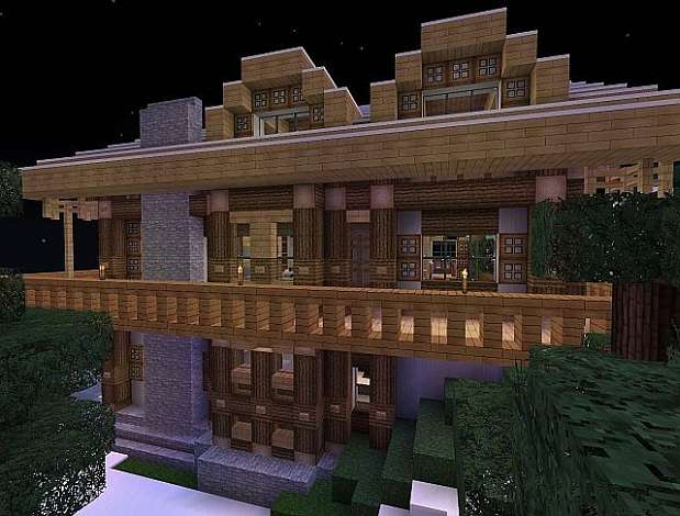 Winter Cottage map for Minecraft