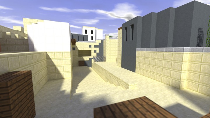 PVP map de_mirage for Minecraft / Free Download