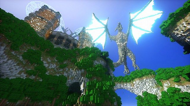 Free download map for Minecraft / Fortress