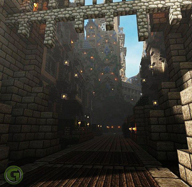 Historical Minecraft Map / City Halion Map