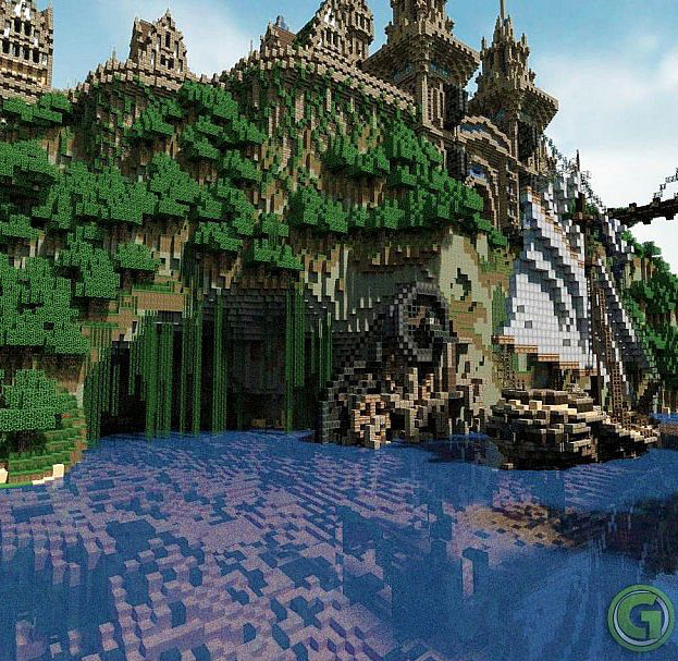 Download map for Minecraft / City