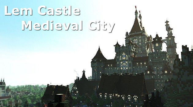 Middle Age Castle / Map for Minecraft