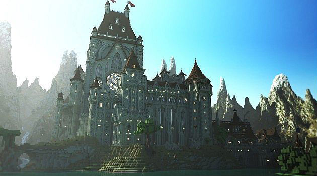 Historic Cathedral in Minecraft