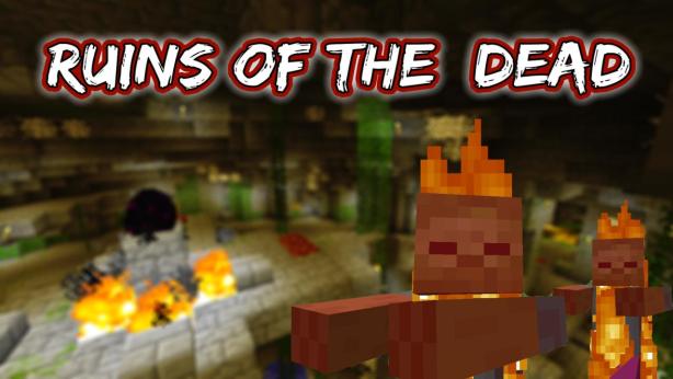 Download survival map for Minecraft 1.5.2 / Ruins of the Dead