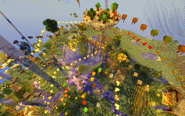 Sprint map for Minecraft 1.5.2