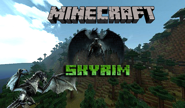 Skyrim Textures on Minecraft 1.10.x