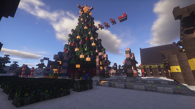 Download Christmas 3D textures for Minecraft 1.12.x | 1.11.2