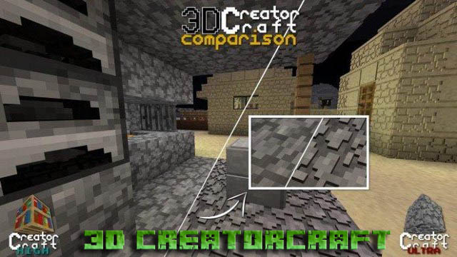 Download 3D CreatorCraft textures (NEW Update!) For Minecraft 1.12.2