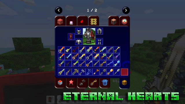 Download RPG texture 64x64 for Minecraft | Eternal-hearts