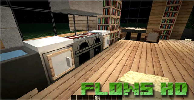 Download textures Flows HD Modern for Minecraft 1.12.2