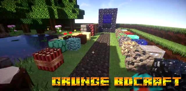 Textures GrungeBDCraft 128x on Minecraft 1.12.2