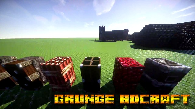 Textures GrungeBDCraft 128x on Minecraft 1.12.2