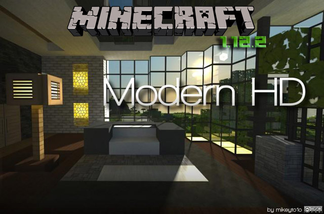 Modern HD textures for Minecraft 1.12.2