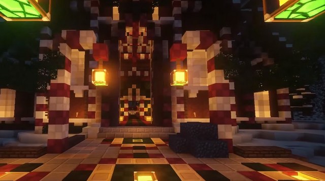 Christmas textures for Minecraft 1.12.2