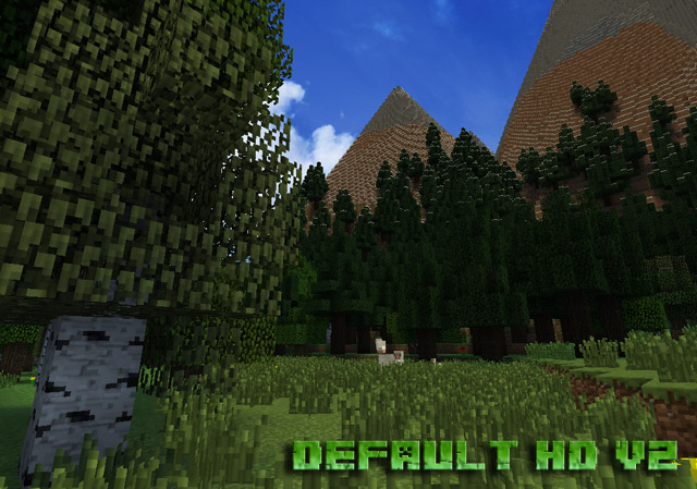 Textures Default HD for Minecraft 1.12.2 / Free Download