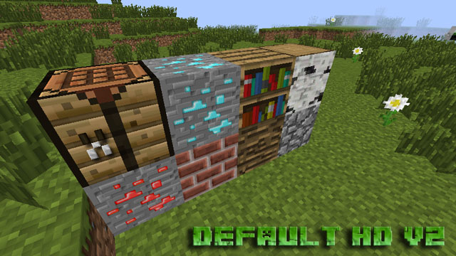 Textures Default HD for Minecraft 1.12.2 / Free Download