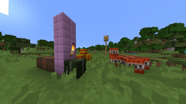 Textures Eight bitCraft for Minecraft 1.13, 1.12.2