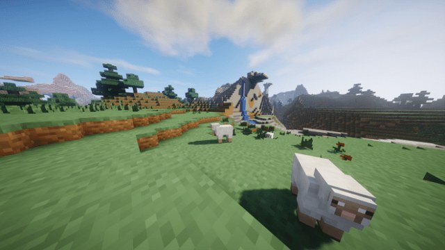Textures Eight bitCraft for Minecraft 1.13, 1.12.2