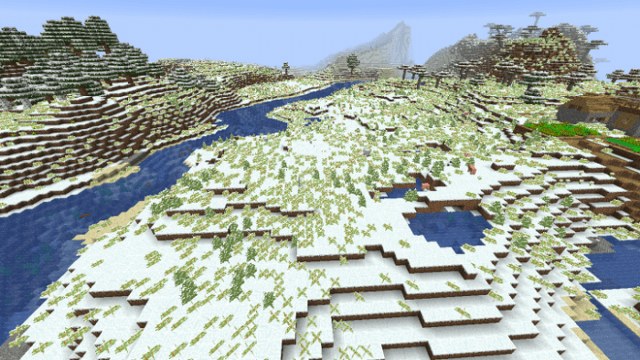 Winterizing textures for Minecraft 1.13, 1.12.2
