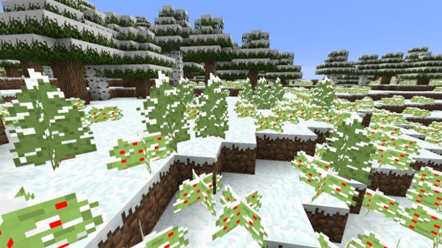 Winterizing textures for Minecraft 1.13, 1.12.2