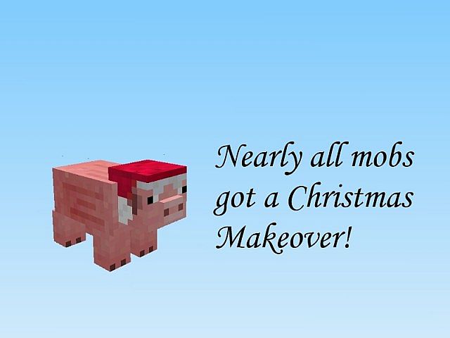 Download Christmas textures for Minecraft 1.8+