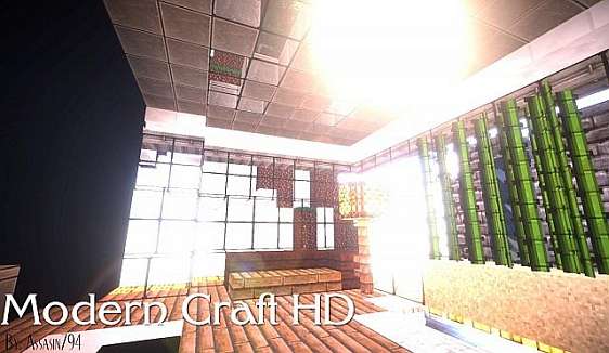 Textures for Minecraft 1.8 / 1.7 / 1.6 - Modern Craft HD / Free download