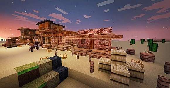Download textures for Minecraft 1.8 / 1.7.10 / 1.7.2 / 1.6 - Wild West