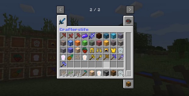 Minecraft mod Crafterslife for version 1.10.2