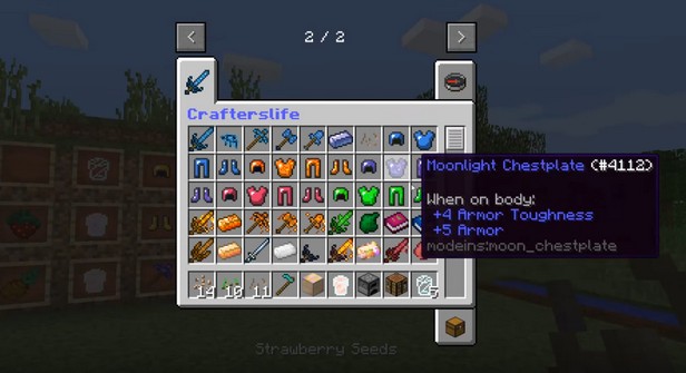 Minecraft mod Crafterslife for version 1.10.2