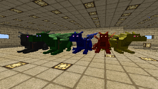 Dragon Mods for Minecraft 1.10.2 / 1.7.10