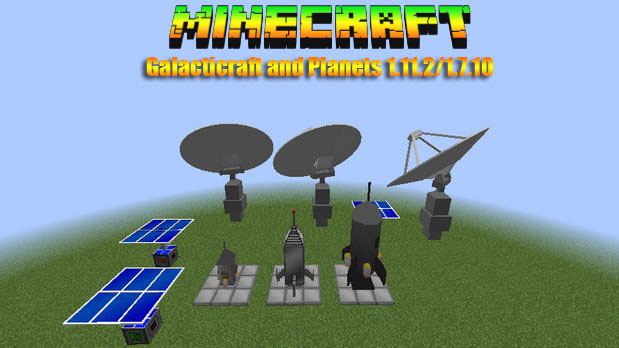 Download Minecraft mod Galacticraft and Planets for 1.11.2 - 1.7.10