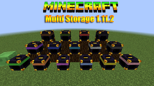 MultiStorage mod for Minecraft 1.11.2