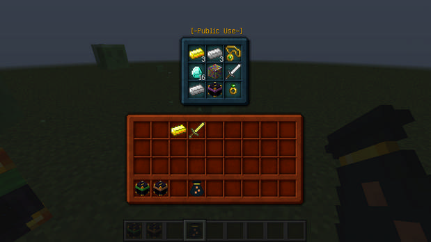 MultiStorage mod for Minecraft 1.11.2