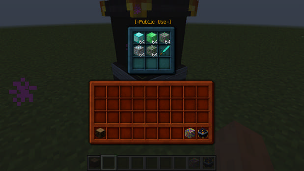 MultiStorage mod for Minecraft 1.11.2