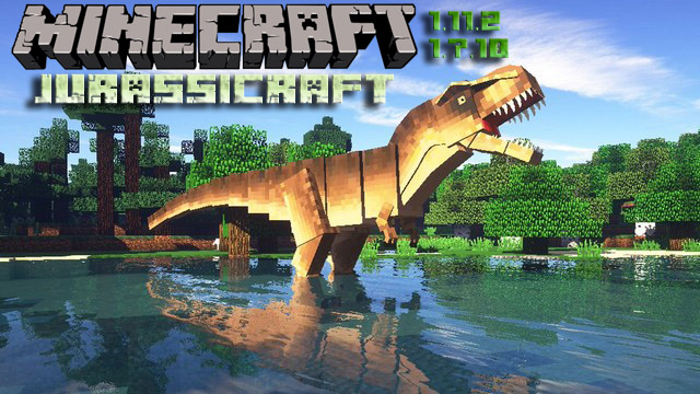 Jurassicraft mod for Minecraft 1.11.2 / 1.7.10