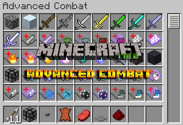Download Advanced Combat Mod Update for Minecraft 1.12.2 
