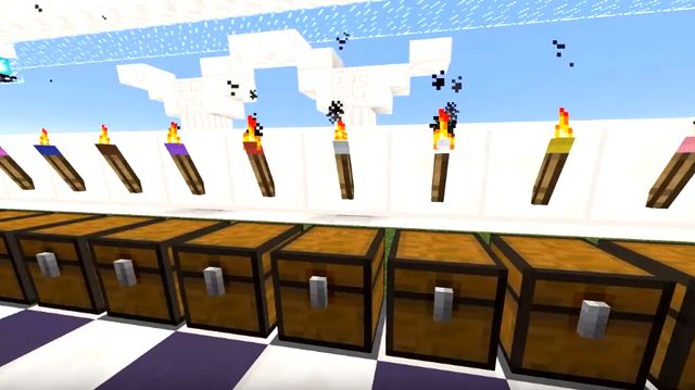 Download mod on colored torches for Minecraft 1.12.2